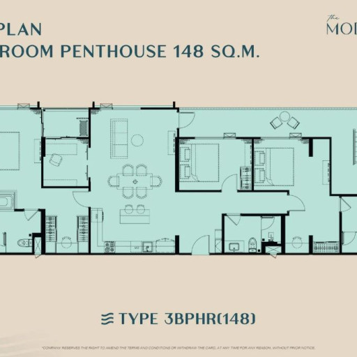 The Modeva, Duplex - 146 m²